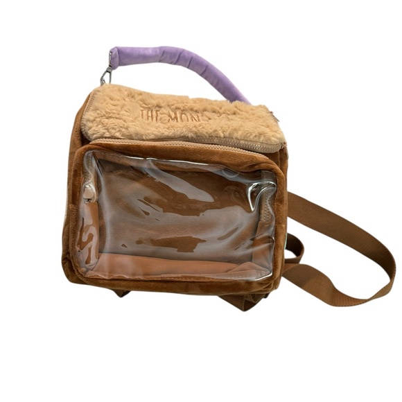 Labubu The Monsters Fuzzy ITA style Backpack - Picture 2 of 7